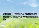 為什么看不了櫻桃小丸子936集介紹(為什么看不了櫻桃小丸子936集詳細(xì)情況如何)
