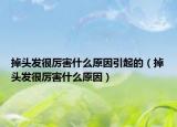 掉頭發(fā)很厲害什么原因引起的（掉頭發(fā)很厲害什么原因）