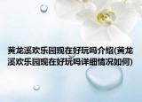黃龍溪?dú)g樂(lè)園現(xiàn)在好玩嗎介紹(黃龍溪?dú)g樂(lè)園現(xiàn)在好玩嗎詳細(xì)情況如何)