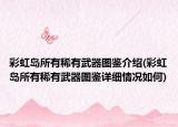 彩虹島所有稀有武器圖鑒介紹(彩虹島所有稀有武器圖鑒詳細(xì)情況如何)