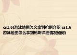 cs1.6(游泳地圖怎么拿到槍啊介紹 cs1.6 游泳地圖怎么拿到槍啊詳細(xì)情況如何)