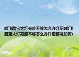 哈飛路寶大燈亮度不夠怎么辦介紹(哈飛路寶大燈亮度不夠怎么辦詳細(xì)情況如何)