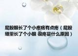 屁股眼長了個(gè)小疙瘩有點(diǎn)疼（屁股縫里長了個(gè)小眼 很疼是什么原因）