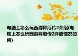 電腦上怎么玩西游釋厄傳2介紹(電腦上怎么玩西游釋厄傳2詳細(xì)情況如何)