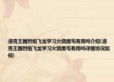 洛克王國烈焰飛龍學習火燒眉毛有用嗎介紹(洛克王國烈焰飛龍學習火燒眉毛有用嗎詳細情況如何)
