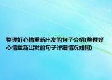 整理好心情重新出發(fā)的句子介紹(整理好心情重新出發(fā)的句子詳細(xì)情況如何)