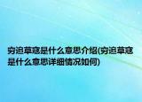 窮追草寇是什么意思介紹(窮追草寇是什么意思詳細(xì)情況如何)