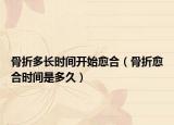骨折多長(zhǎng)時(shí)間開(kāi)始愈合（骨折愈合時(shí)間是多久）