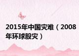 2015年中國災(zāi)難（2008年環(huán)球股災(zāi)）