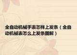 全自動機(jī)械手表怎樣上發(fā)條（全自動機(jī)械表怎么上發(fā)條圖解）