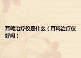 耳鳴治療儀是什么（耳鳴治療儀好嗎）