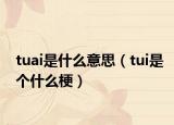 tuai是什么意思（tui是個(gè)什么梗）