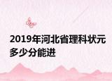 2019年河北省理科狀元多少分能進