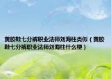 黃膠鞋七分褲職業(yè)法師劉海柱類似（黃膠鞋七分褲職業(yè)法師劉海柱什么梗）