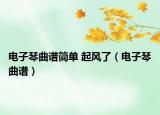 電子琴曲譜簡(jiǎn)單 起風(fēng)了（電子琴曲譜）