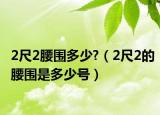 2尺2腰圍多少?（2尺2的腰圍是多少號(hào)）