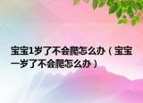 寶寶1歲了不會(huì)爬怎么辦（寶寶一歲了不會(huì)爬怎么辦）