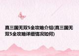 真三國無雙5全攻略介紹(真三國無雙5全攻略詳細情況如何)