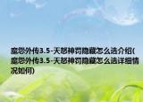 魔怨外傳3.5-天怒神罰隱藏怎么選介紹(魔怨外傳3.5-天怒神罰隱藏怎么選詳細(xì)情況如何)