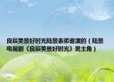 良辰美景好時(shí)光陸景表弟誰(shuí)演的（陸景 電視劇《良辰美景好時(shí)光》男主角）