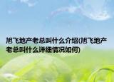 旭飛地產(chǎn)老總叫什么介紹(旭飛地產(chǎn)老總叫什么詳細情況如何)
