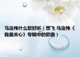 馬浚偉什么歌好聽(tīng)（想飛 馬浚偉《我最關(guān)心》專輯中的歌曲）