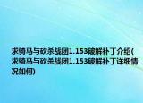 求騎馬與砍殺戰(zhàn)團(tuán)1.153破解補(bǔ)丁介紹(求騎馬與砍殺戰(zhàn)團(tuán)1.153破解補(bǔ)丁詳細(xì)情況如何)