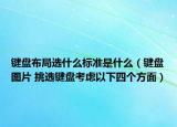 鍵盤(pán)布局選什么標(biāo)準(zhǔn)是什么（鍵盤(pán)圖片 挑選鍵盤(pán)考慮以下四個(gè)方面）