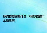 標(biāo)的物指的是什么（標(biāo)的物是什么意思?。? /></span></a>
                        <h2><a href=