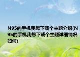 N95的手機我想下載個主題介紹(N95的手機我想下載個主題詳細情況如何)