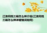 江淮同悅?cè)龓趺礃咏榻B(江淮同悅?cè)龓趺礃釉敿?xì)情況如何)