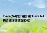 T-ara(N4的介紹介紹 T-ara N4的介紹詳細情況如何)
