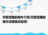 究極覺醒的操作介紹(究極覺醒的操作詳細情況如何)