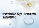 沙金到底掉不掉色（沙金是什么金會掉色嗎）