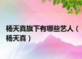 楊天真旗下有哪些藝人（楊天真）