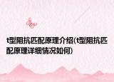 t型阻抗匹配原理介紹(t型阻抗匹配原理詳細情況如何)
