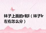 襪子上面的r和l（襪子lr左右怎么分）