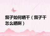 茄子如何曬干（茄子干怎么曬?。? /></span></a>
                        <h2><a href=