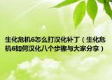 生化危機6怎么打漢化補?。ㄉC6如何漢化八個步驟與大家分享）