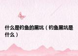 什么是釣魚的黑坑（釣魚黑坑是什么）