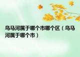 烏馬河屬于哪個市哪個區(qū)（烏馬河屬于哪個市）