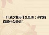 一什么沙發(fā)用什么量詞（沙發(fā)前應是什么量詞）