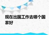 現(xiàn)在出國工作去哪個(gè)國家好