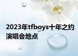 2023年tfboys十年之約演唱會地點(diǎn)