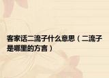 客家話二流子什么意思（二流子是哪里的方言）