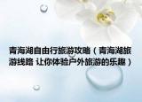 青海湖自由行旅游攻略（青海湖旅游線路 讓你體驗(yàn)戶外旅游的樂(lè)趣）