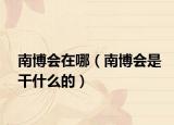 南博會在哪（南博會是干什么的）