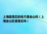 上海最落后的地方是金山嗎（上海金山區(qū)很落后嗎）