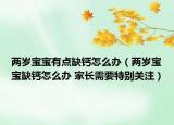 兩歲寶寶有點(diǎn)缺鈣怎么辦（兩歲寶寶缺鈣怎么辦 家長需要特別關(guān)注）