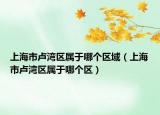 上海市盧灣區(qū)屬于哪個區(qū)域（上海市盧灣區(qū)屬于哪個區(qū)）
